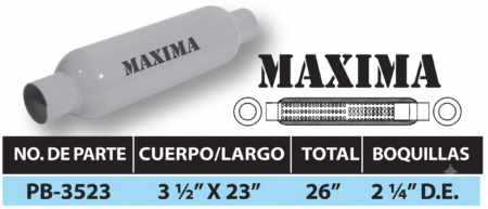 PB-3523 SIL.DEP.BALA MAX.23" X 3 1/2"