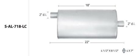 S-718 LC  SIL.UNIV.OVAL.18  6 CIL.