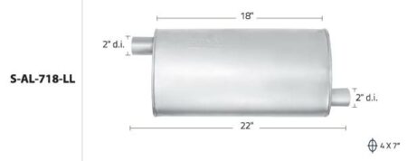 S-718 LL  SIL.UNIV.OVAL.18  6 CIL.