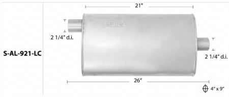 S-921 LC  SIL.UNIV.OVAL.21  8 CIL.